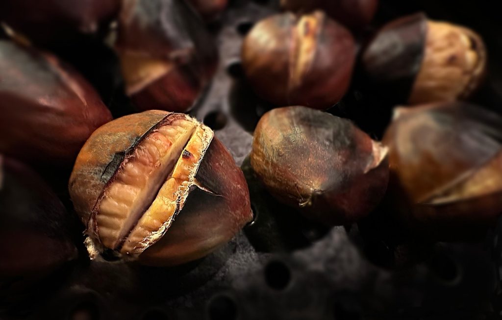 Castañas asadas