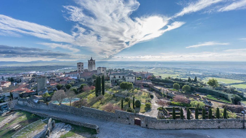 Vista panorámica de Trujillo