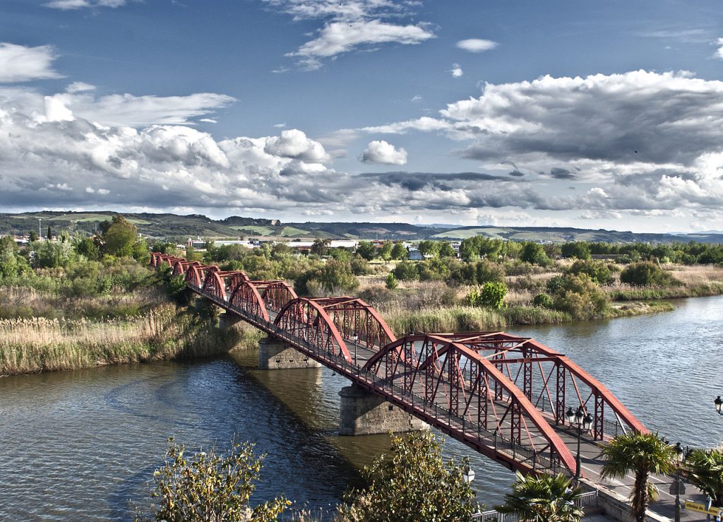 Puente de Hierro en Talavera de la Reina